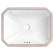 DXV Belshire Rectangle Sink in Canvas White (D20205000.415)