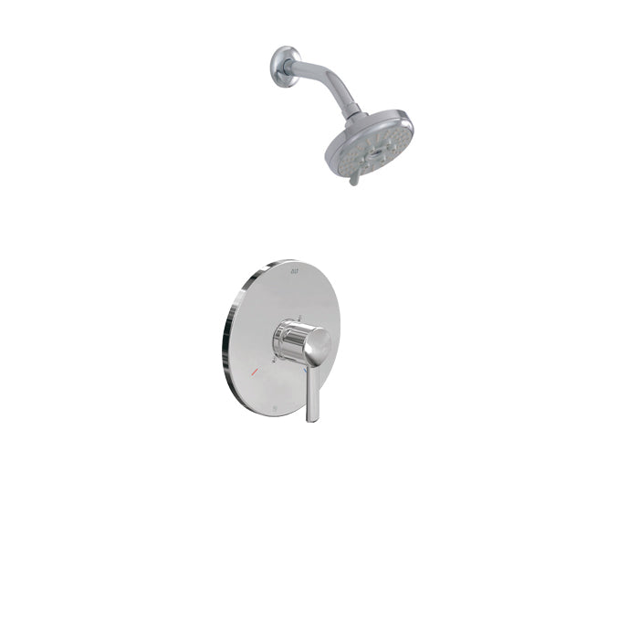 ALT Circo Pressure Balance Shower System 91445 in Polished Chrome