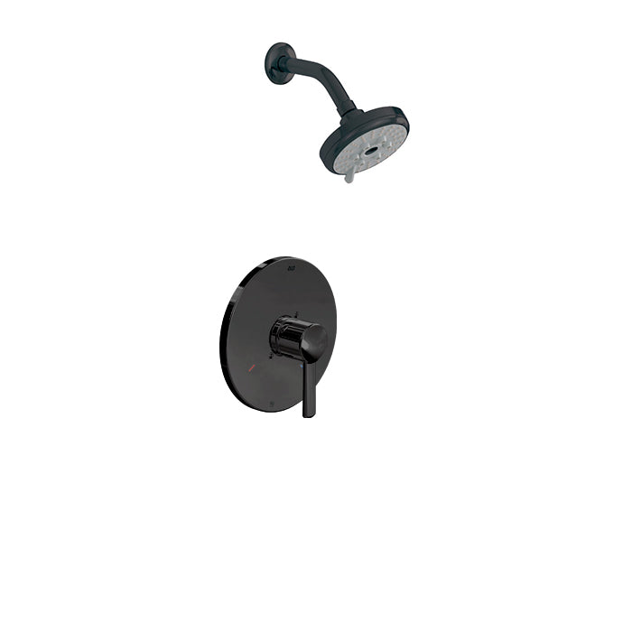 ALT Circo Pressure Balance Shower System 91445 in Electro Black