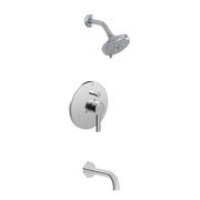 ALT Circo Pressure Balance Tub/Shower System 91446 in Polished Chrome