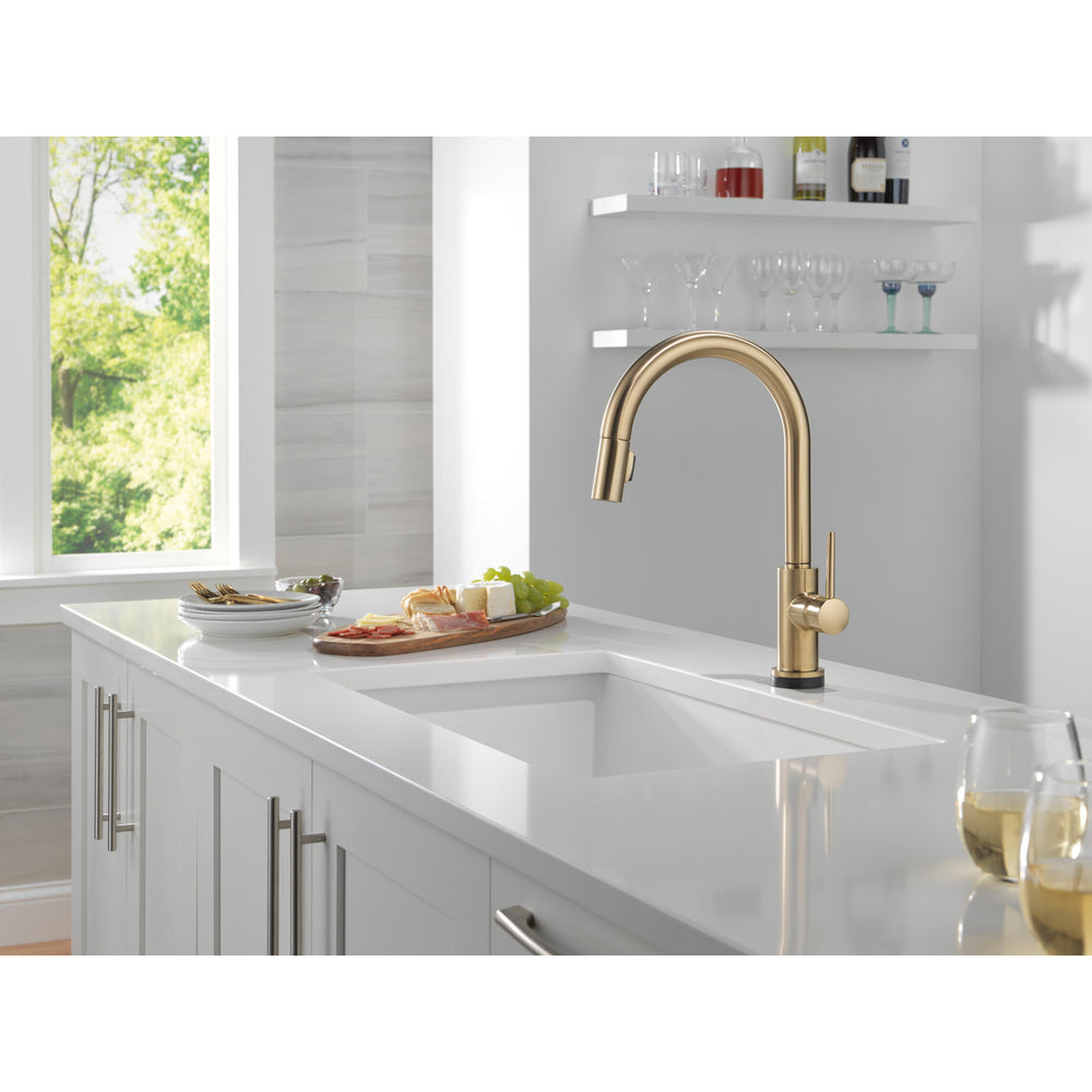 Delta Trinsic Pulldown Touchless Kitchen Faucet