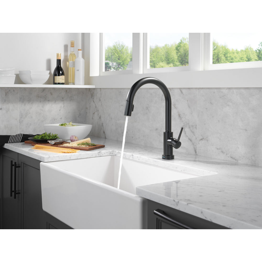 Delta Trinsic Pulldown Touchless Voiceiq Kitchen Faucet