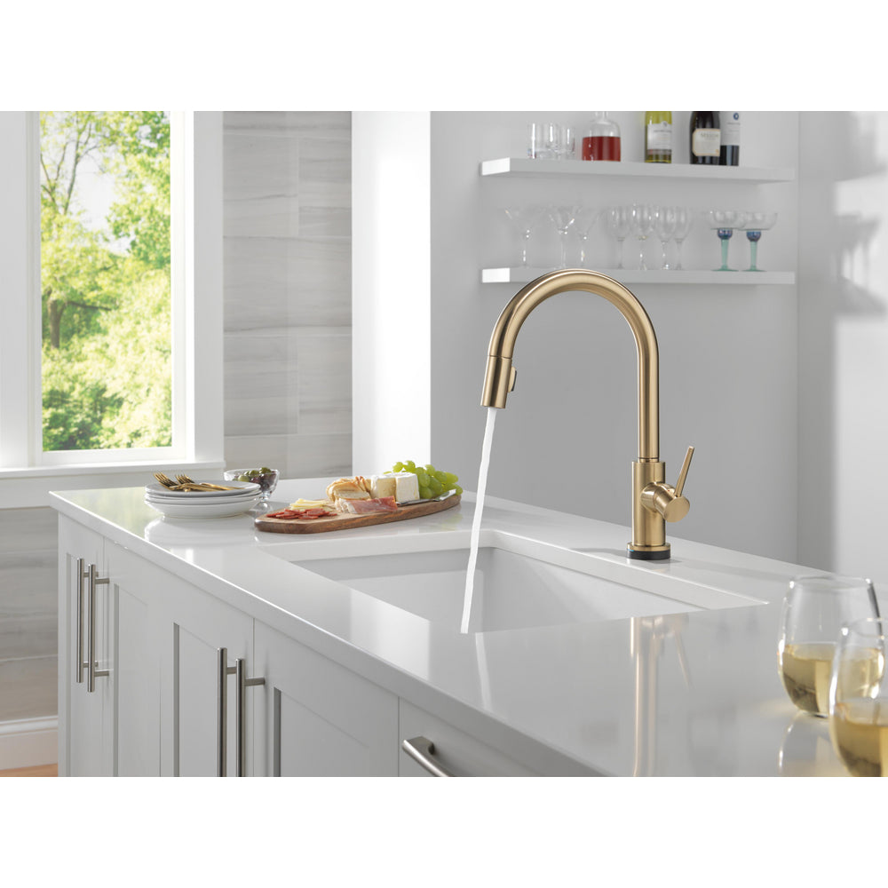 Delta Trinsic Pulldown Touchless Voiceiq Kitchen Faucet