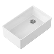 DXV Etre 33 in. Apron Kitchen Sink with Offset Drain in Canvas White (D21180SB3320.415)