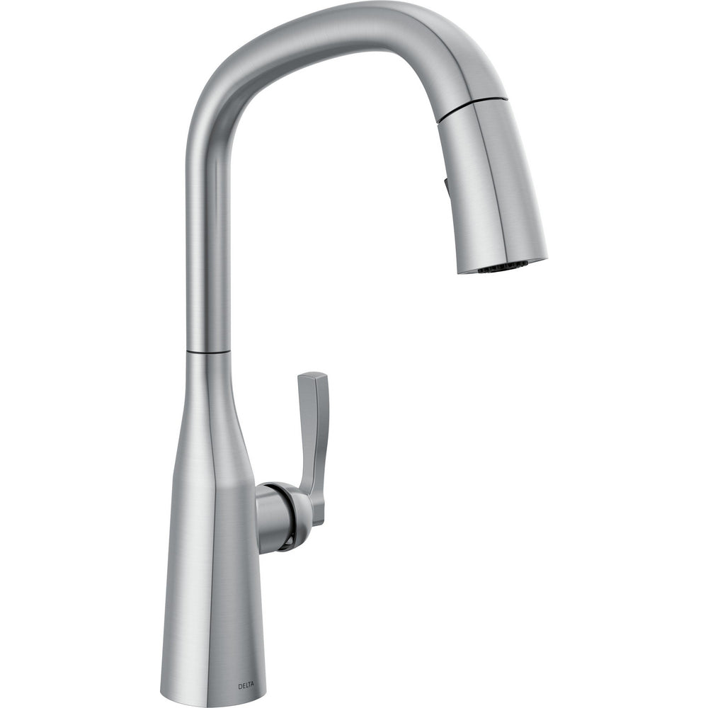 Delta Stryke Single Handle Pull Down Kitchen Faucet - Arctic Stainless