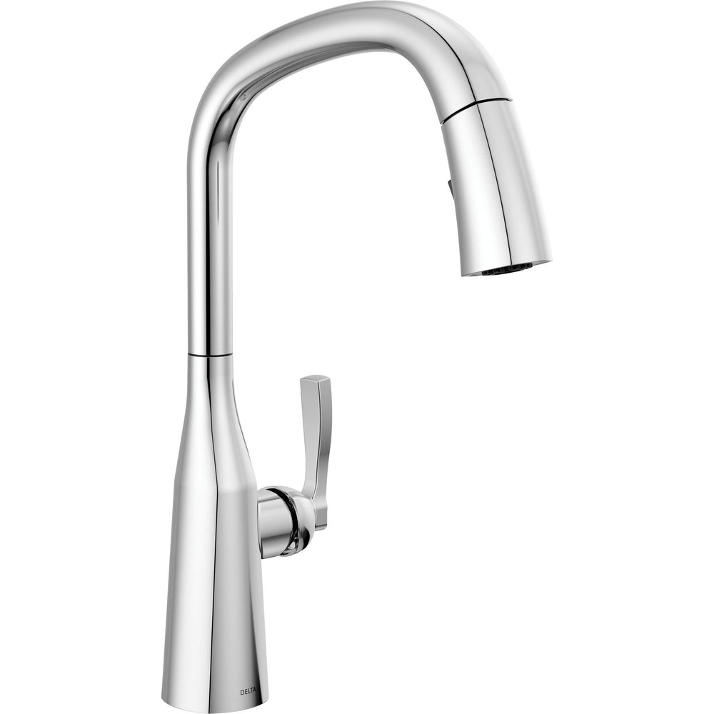Delta Stryke Single Handle Pull Down Kitchen Faucet - Chrome