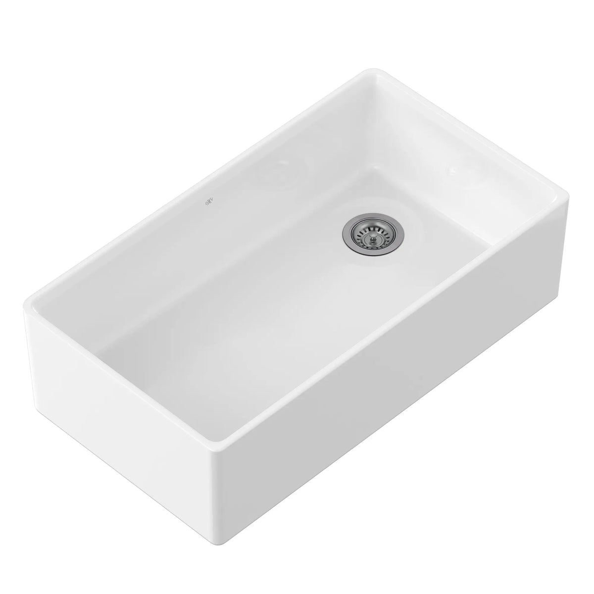 DXV Etre 36 in. Apron Kitchen Sink with Offset Drain in Canvas White (D21180SB3620.415) - view 2