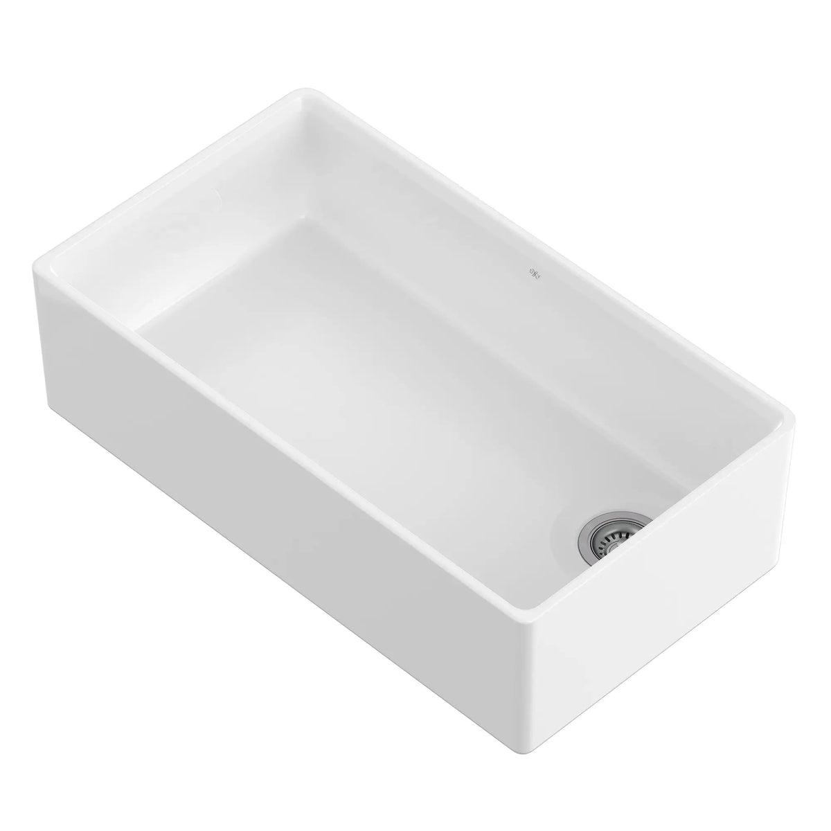 DXV Etre 36 in. Apron Kitchen Sink with Offset Drain in Canvas White (D21180SB3620.415) - view 3