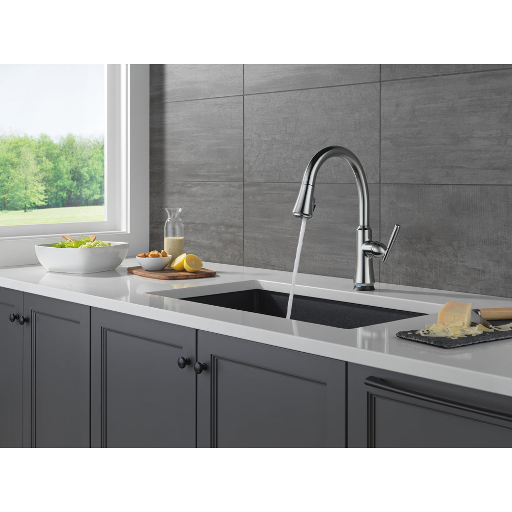 Delta Coranto Pulldown Touchless Kitchen Faucet Ar - Arctic Stainless