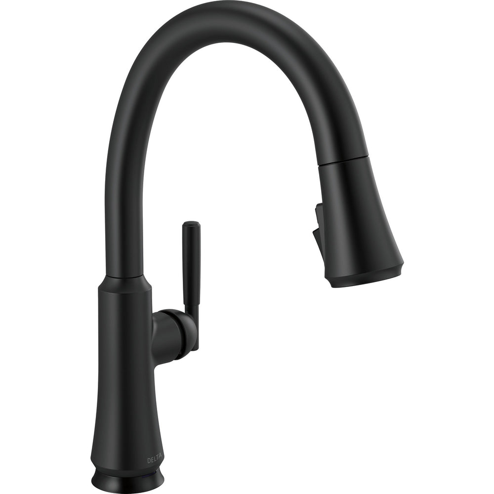 Delta Coranto Pulldown Touchless Kitchen Faucet Ar - Matte Black