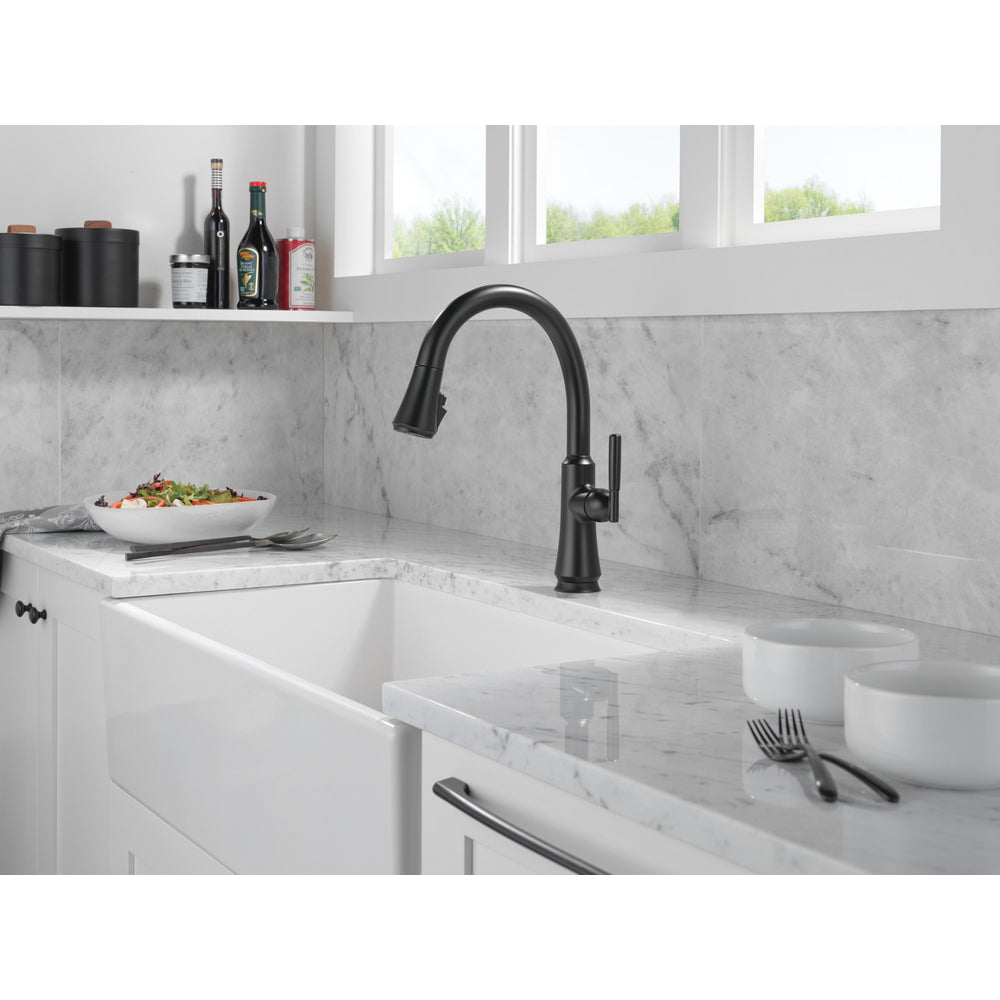 Delta Coranto Pulldown Touchless Kitchen Faucet Ar - Matte Black