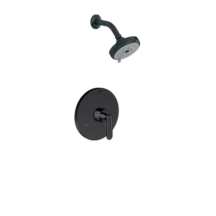 ALT 1840 Pressure Balance Shower System 91815 in Electro Black