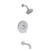 ALT 1840 Pressure Balance Tub/Shower System 91816 in Polished Chrome