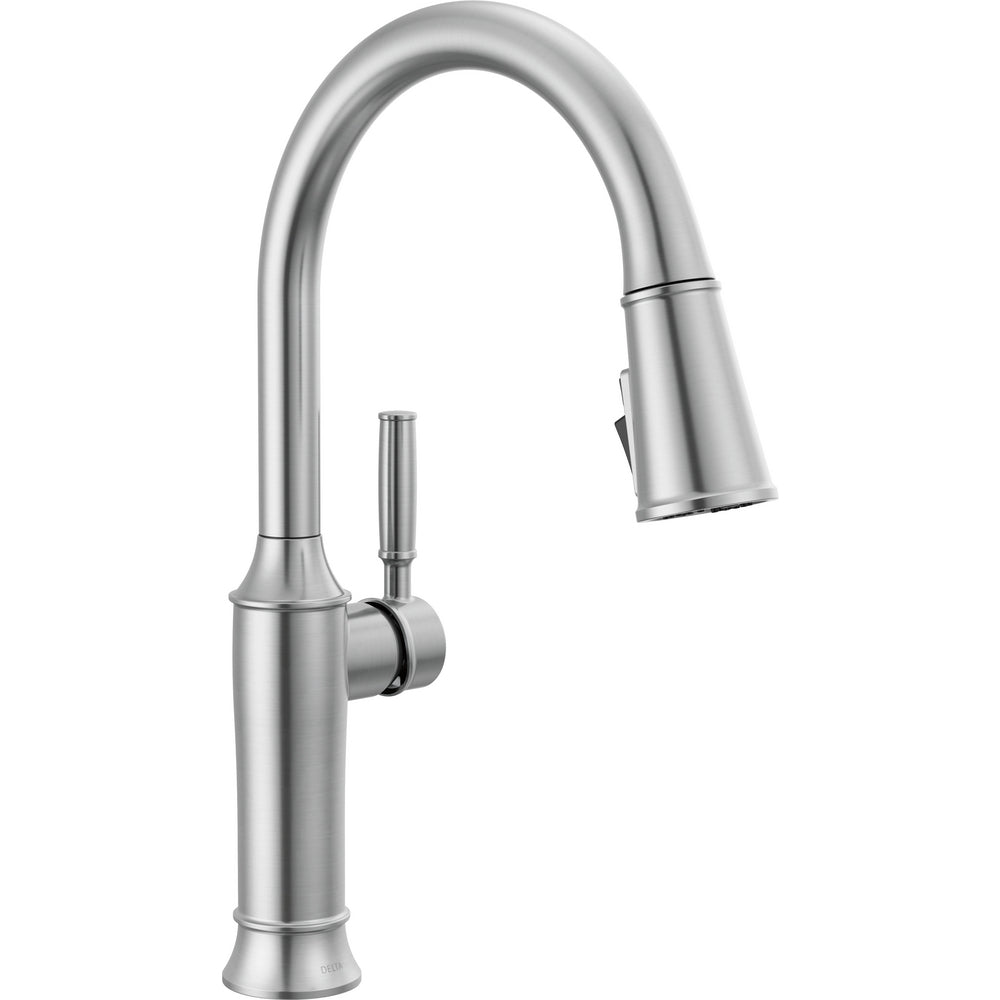 Delta Renaldi Single Handle Pull-Down Kitchen Faucet - Arctic Stainless
