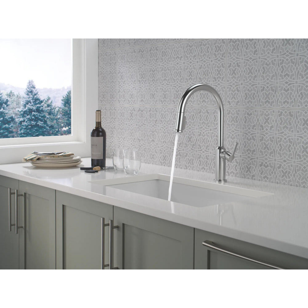 Delta Cordova Kitchen Pulldown Faucet Arc Spout