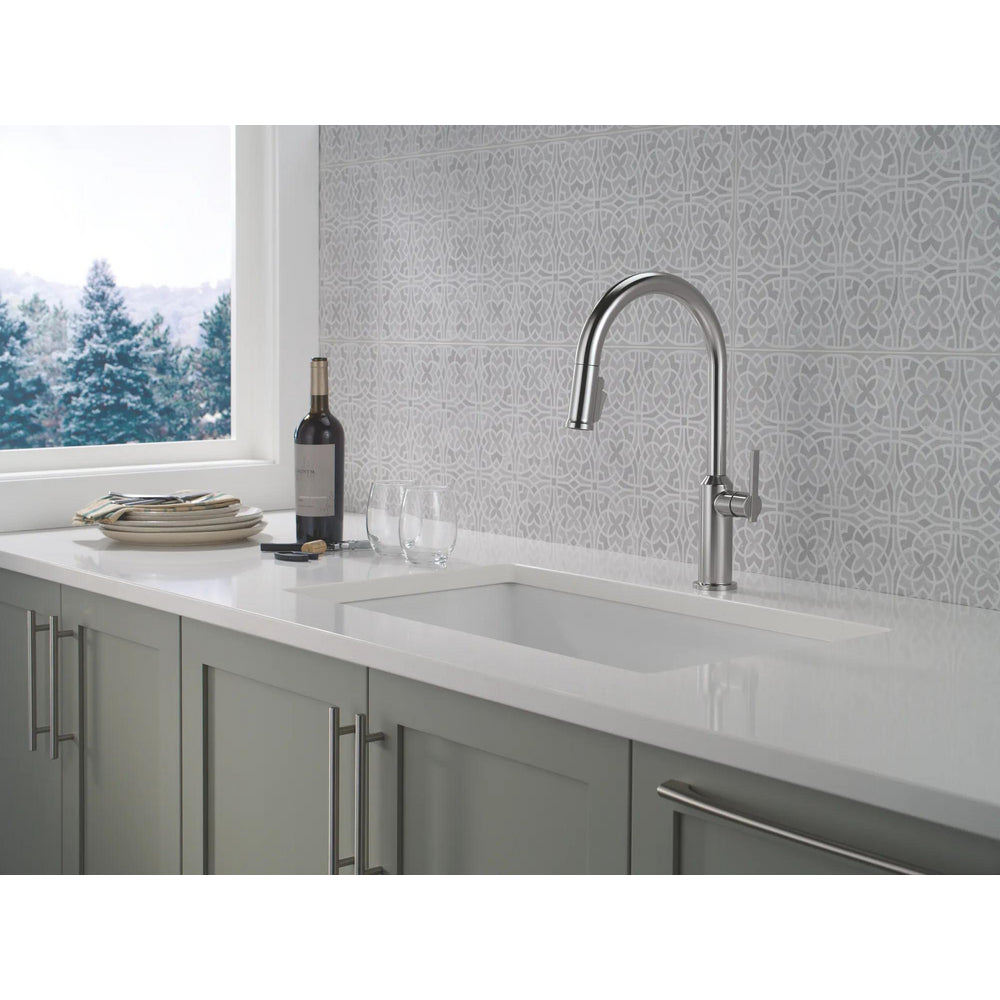 Delta Cordova Kitchen Pulldown Faucet Arc Spout