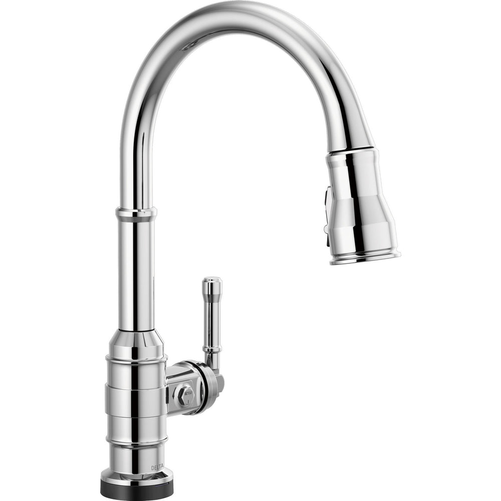 Delta Broderick Touch2O Pull-Down Kitchen With Shieldspray - Chrome