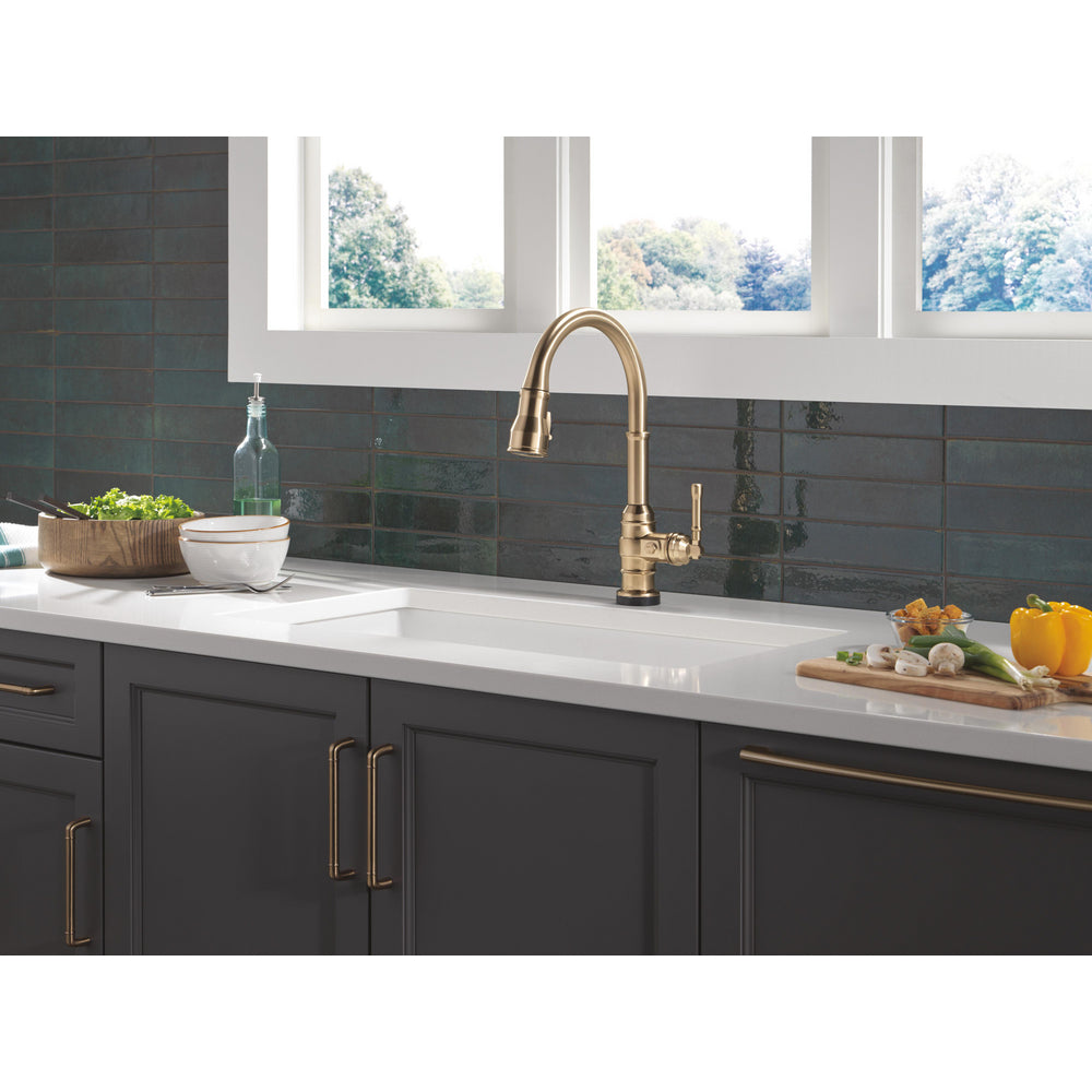 Delta Broderick Touchless Kitchen Pulldown