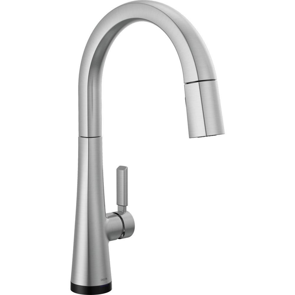 Delta Monrovia Single Handle Pull-Down Kitchen 9191T-DST - Arctic Stainless