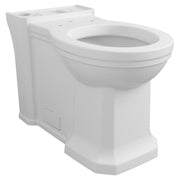 DXV Fitzgerald Chair Height Elongated Toilet Bowl with Seat in Canvas White (D23005C000.415)