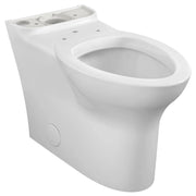 DXV Equility Chair Height Elongated Toilet Bowl with Seat in Canvas White (D23226A000.415)