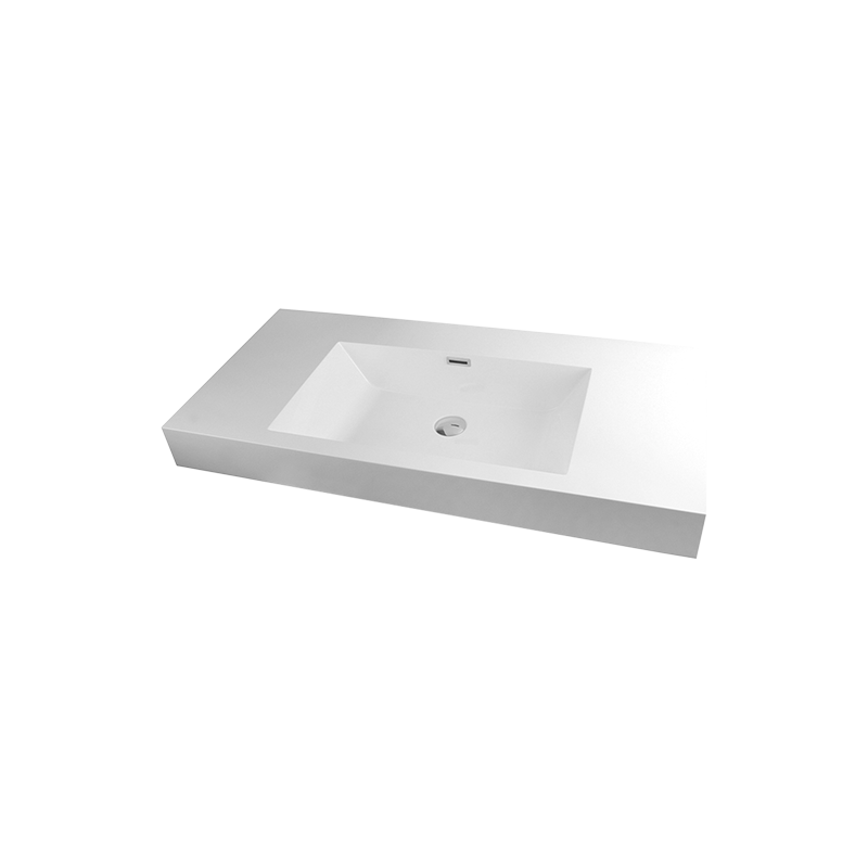 Rubi Arto Countertop Basin Whith Overflow White Gloss RTO100BL