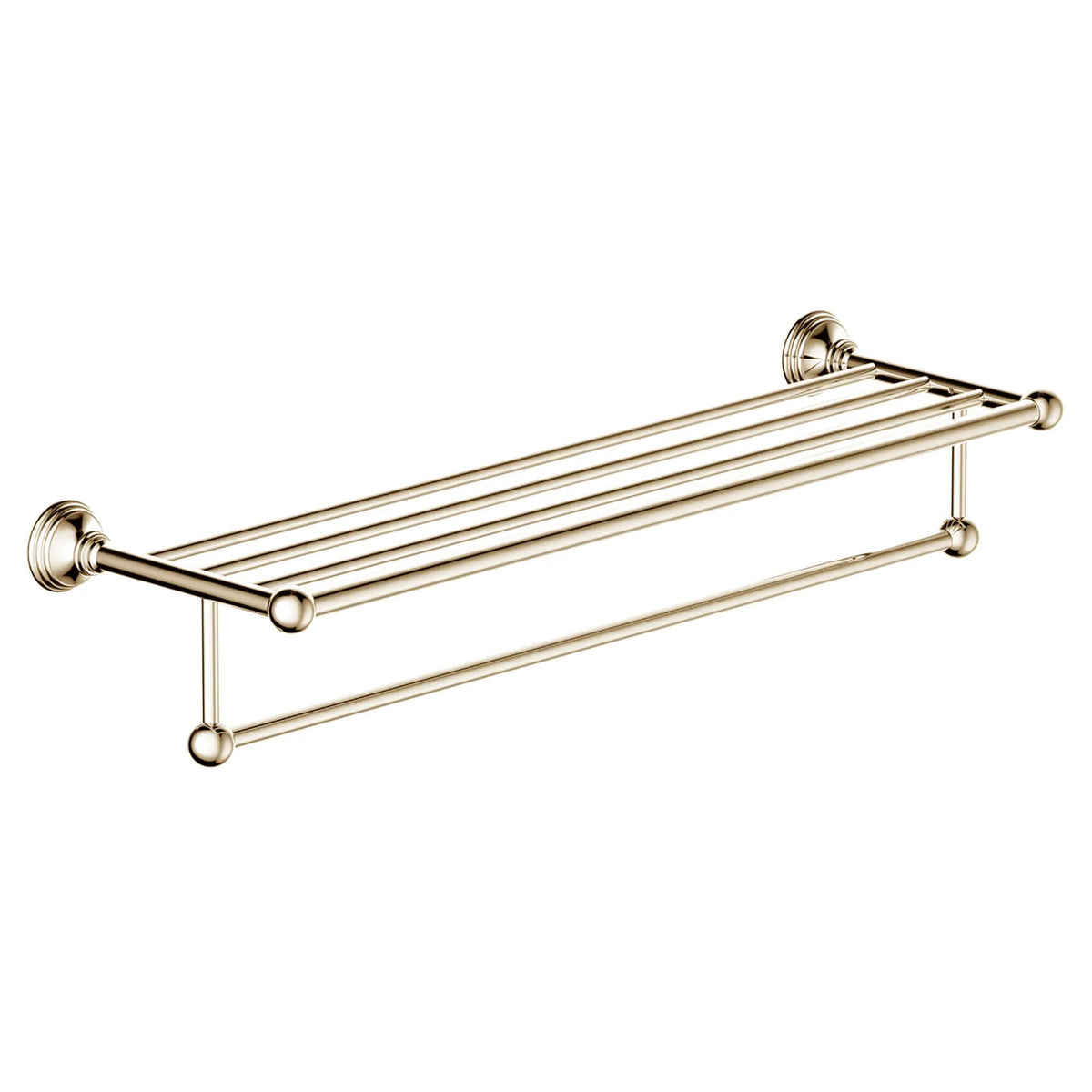 DXV Traditional 24 in. Towel Shelf in Platinum Nickel (D35102260.150)