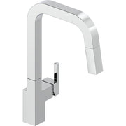 Delta Junction Single Handle Pull Down Kitchen Faucet - Chrome