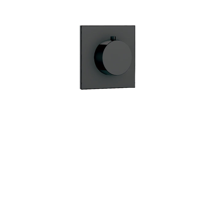 ALT Square Trim Set for Independent Diverter – 3-Way Shared 93232 in Electro Black