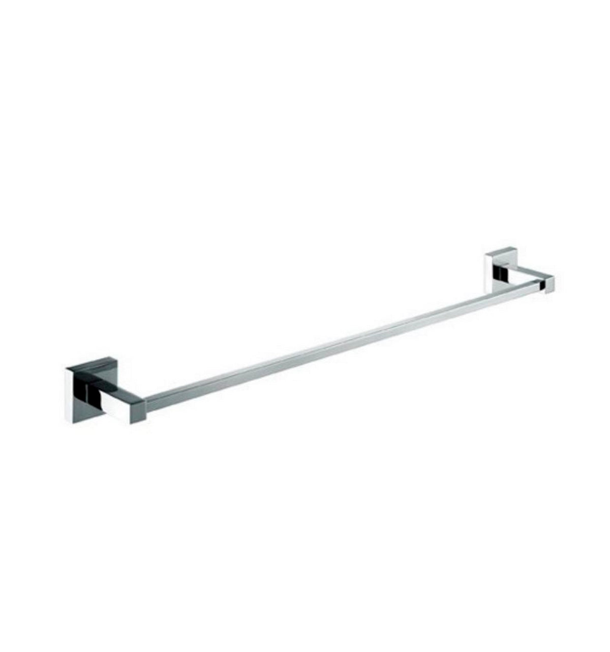 Kube Bath Aqua Piazza by KubeBath Towel Bar - Chrome (93601)