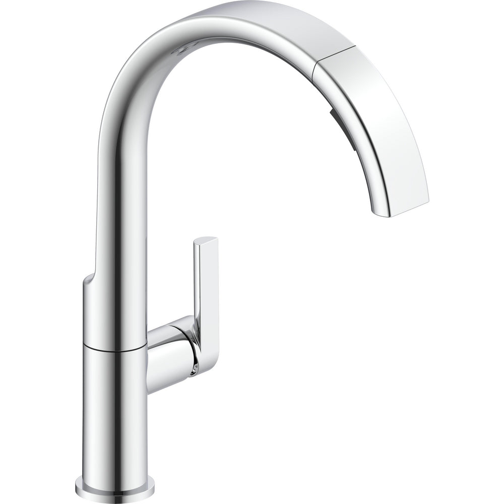 Delta Keele Single Handle Pull Down Kitchen Faucet - Chrome