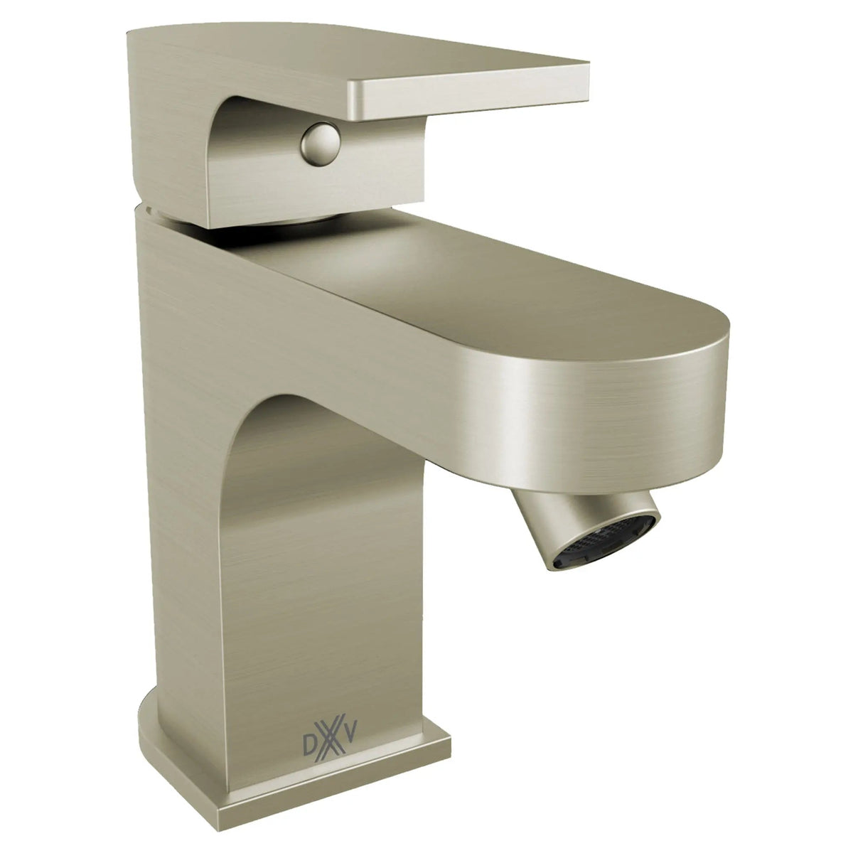 DXV Equility Single Hole Bidet Faucet with Lever Handle in Brushed Nickel (D35109010.144)