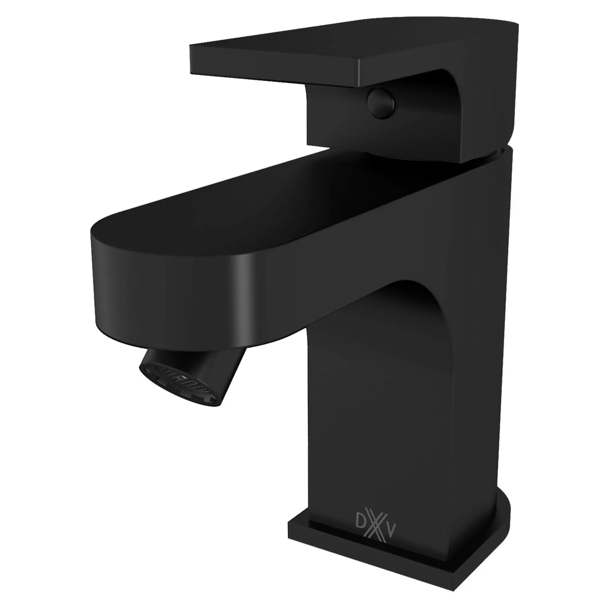 DXV Equility Single Hole Bidet Faucet with Lever Handle in Matte Black (D35109010.243)