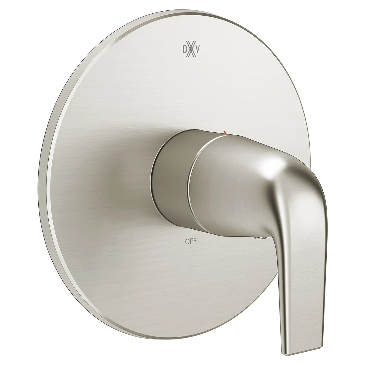 DXV Modulus Single Handle Pressure Balance Valve Trim Only with Indicator Markings and Lever Handle in Brushed Nickel (D35120F00RB.144)