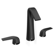 DXV Modulus 2-Handle High Spout Widespread Bathroom Faucet with Lever Handles in Matte Black (D35120822.243)