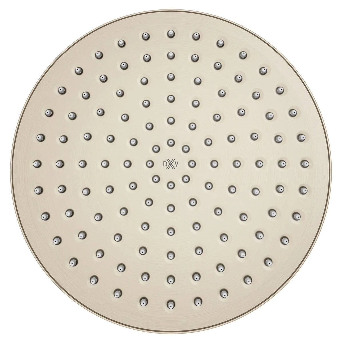 DXV Oak Hill Single Function 10 in. Round Rain Can Showerhead in Brushed Nickel (D35155110.144)