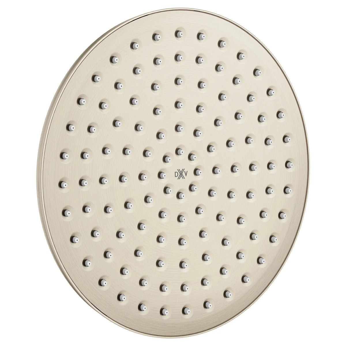 DXV Oak Hill Single Function 10 in. Round Rain Can Showerhead in Brushed Nickel (D35155110.144) - view 2