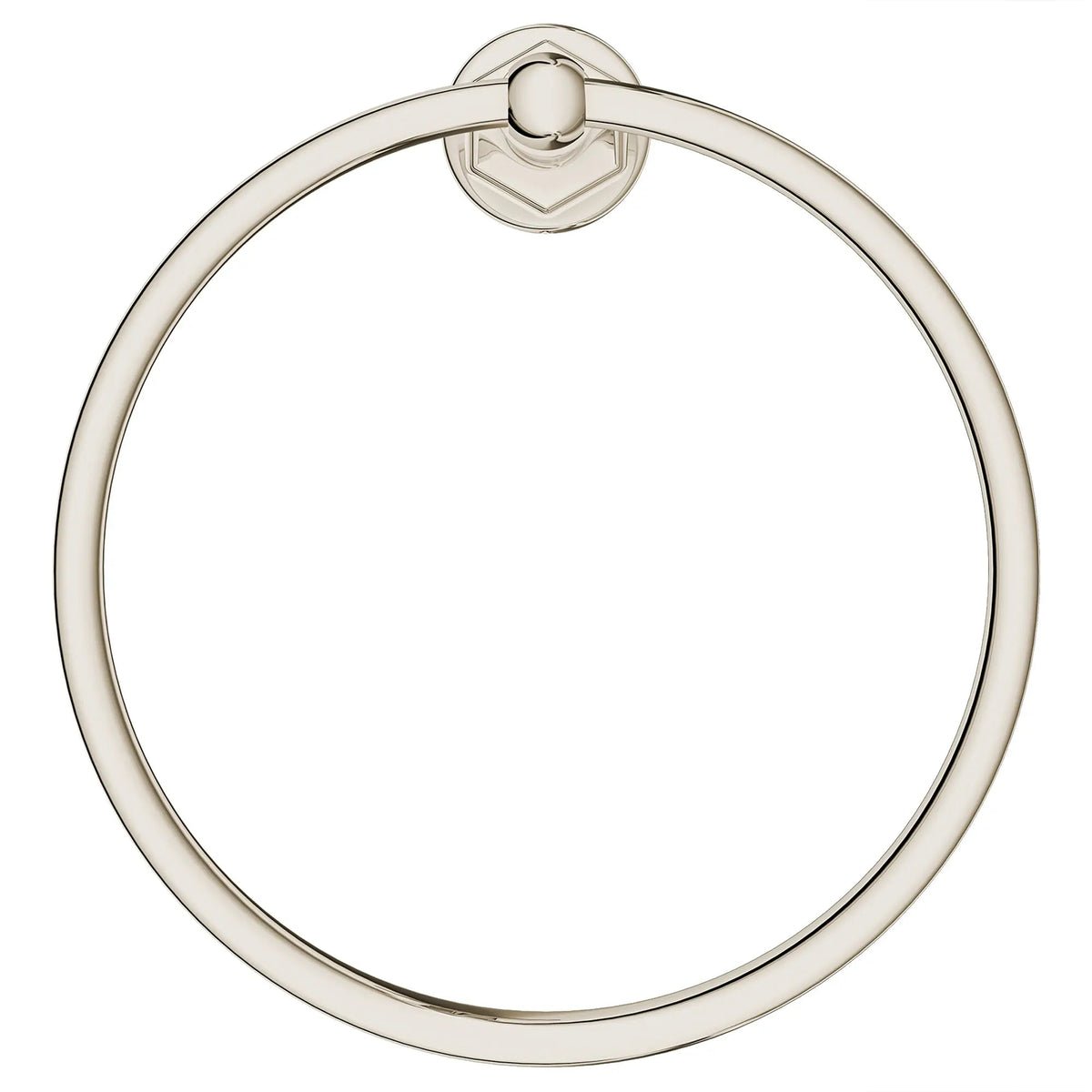 DXV Oak Hill Towel Ring in Platinum Nickel (D35155190.150)
