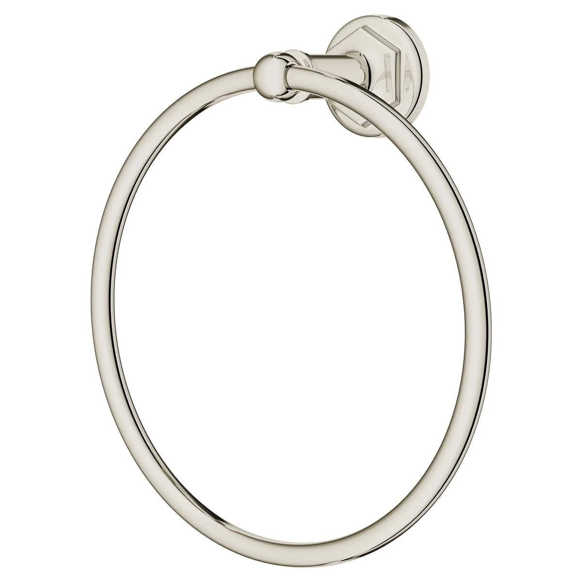 DXV Oak Hill Towel Ring in Platinum Nickel (D35155190.150) - view 2