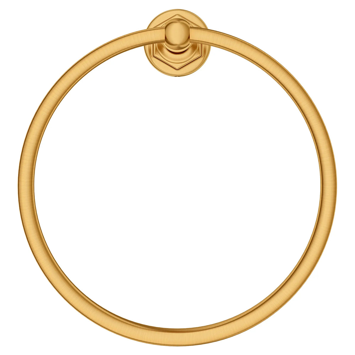 DXV Oak Hill Towel Ring in Satin Brass (D35155190.427)