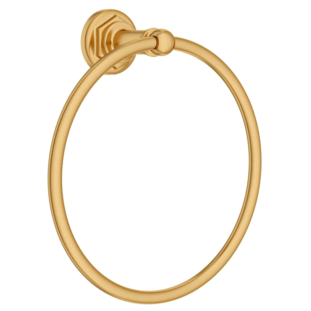 DXV Oak Hill Towel Ring in Satin Brass (D35155190.427) - view 3