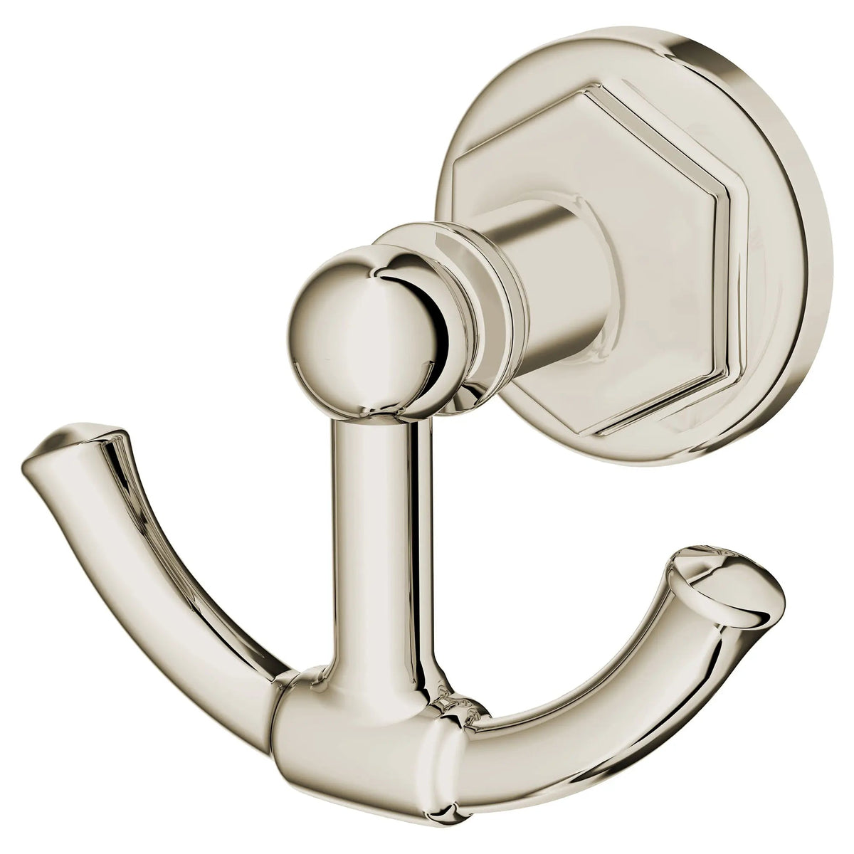 DXV Oak Hill Towel Hook in Platinum Nickel (D35155210.150) - view 3