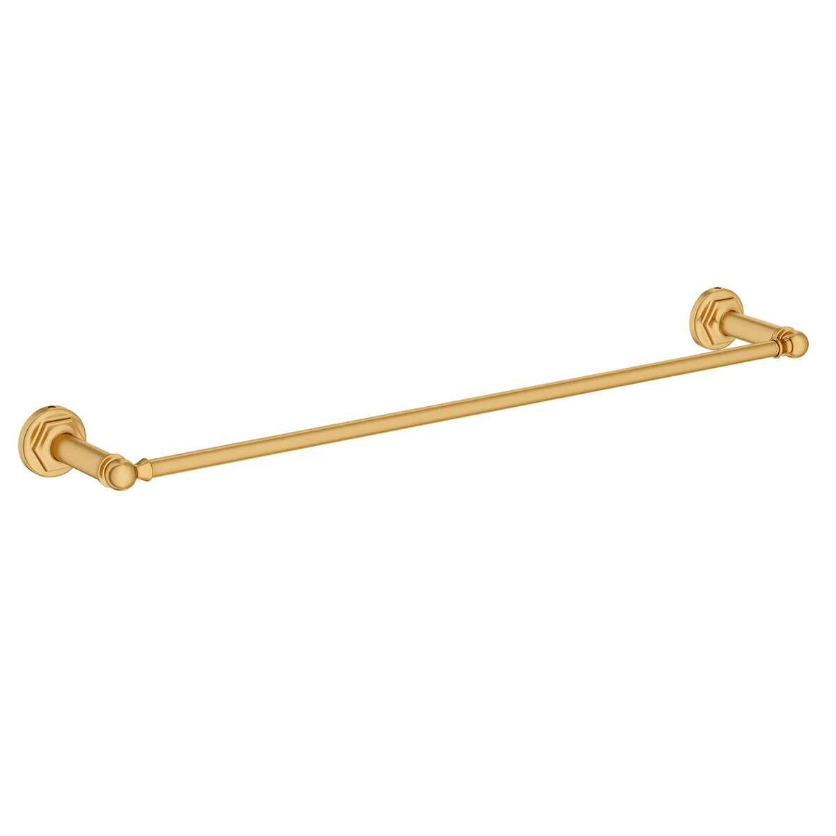 DXV Oak Hill 24 in. Towel Rack in Satin Brass (D35155240.427) - view 2