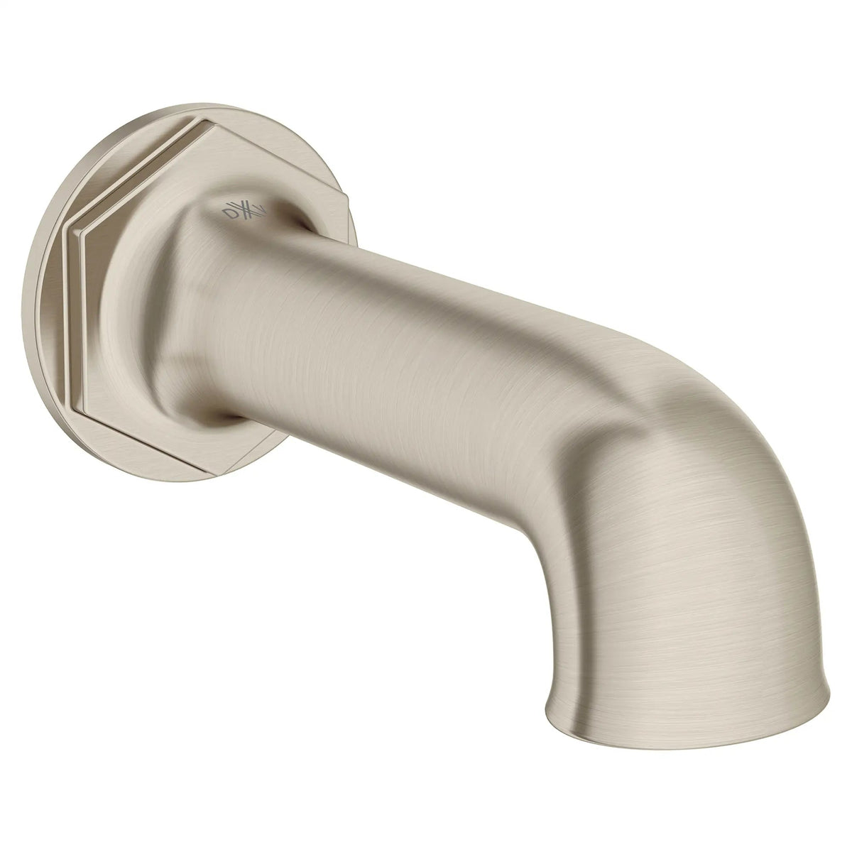 DXV Oak Hill Wall Mount Bathtub Spout in Brushed Nickel (D35155760.144) - view 3