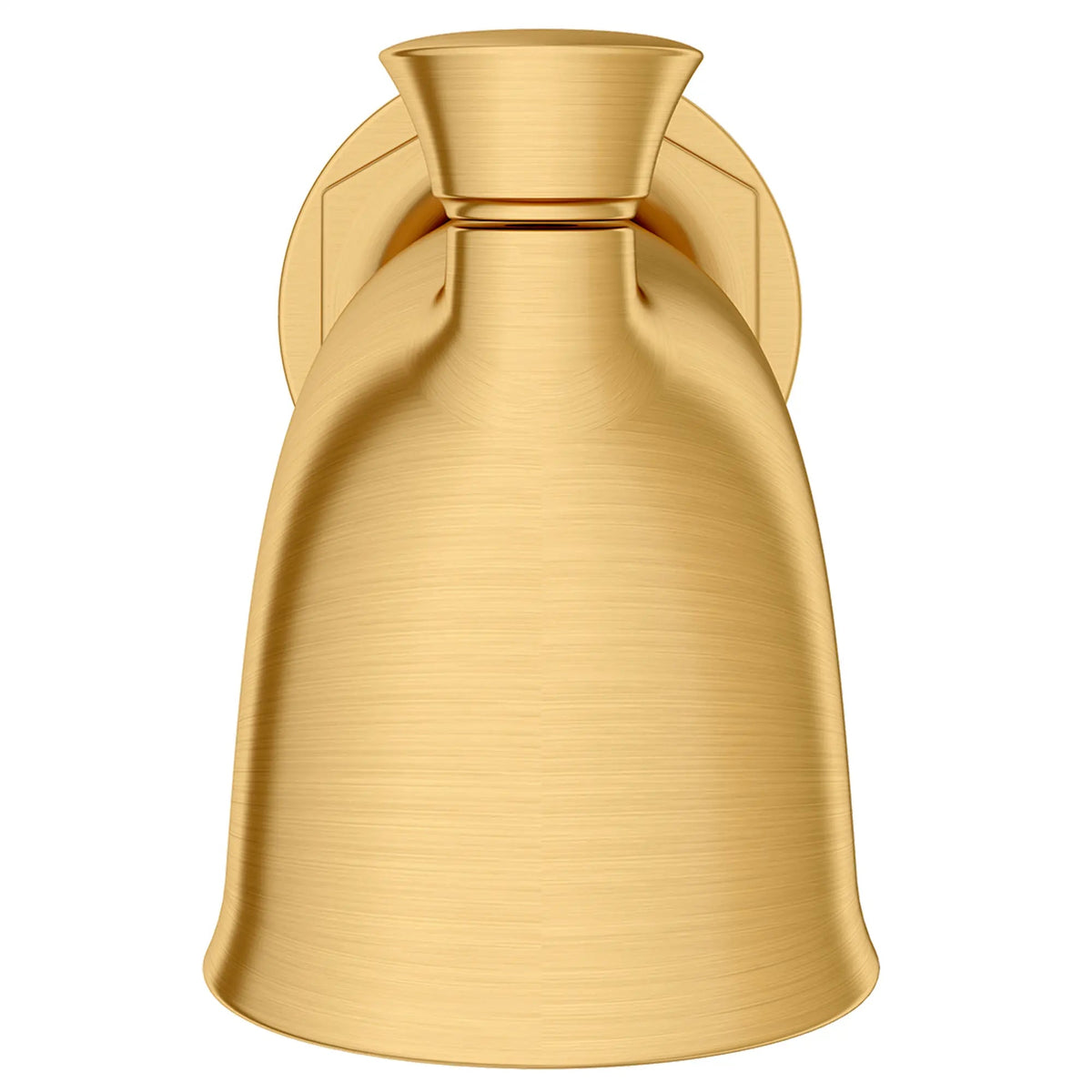 DXV Oak Hill Wall Mount Bathtub Spout with Diverter in Satin Brass (D35155761.427) - view 2