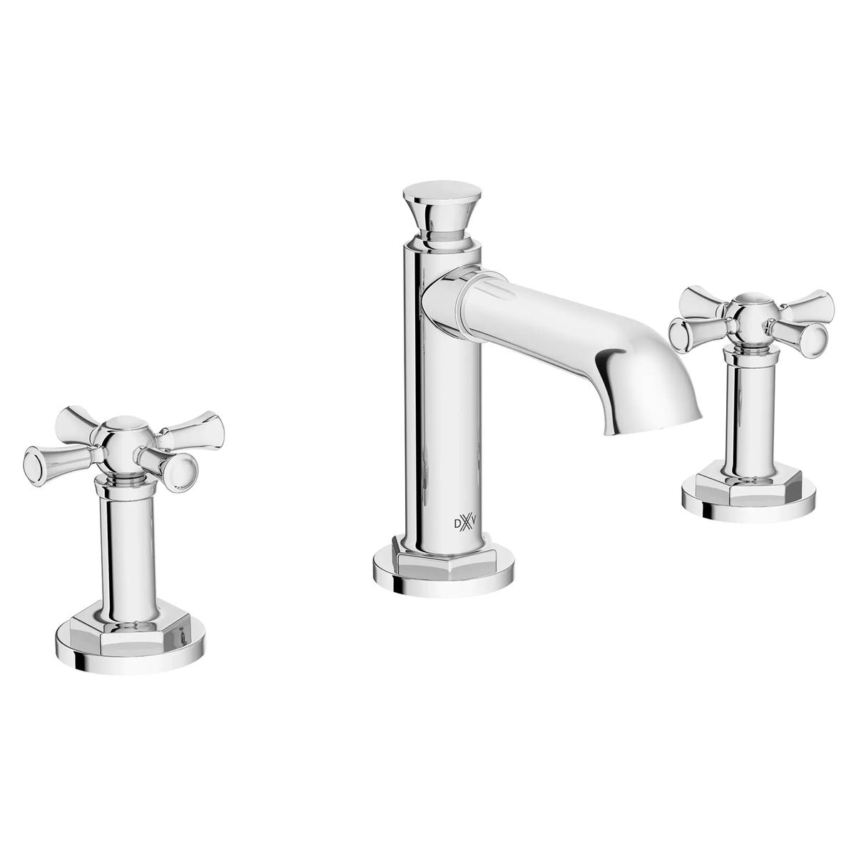 DXV High Spout Widespread With Cross Handles in Polished Chrome (D35155840.100) - view 3