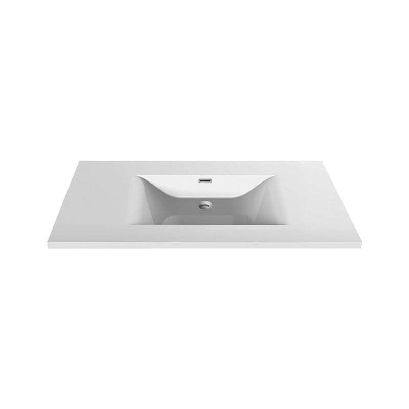 Rubi Make-Up Single Middle Basin White Gloss RMP1000CBL