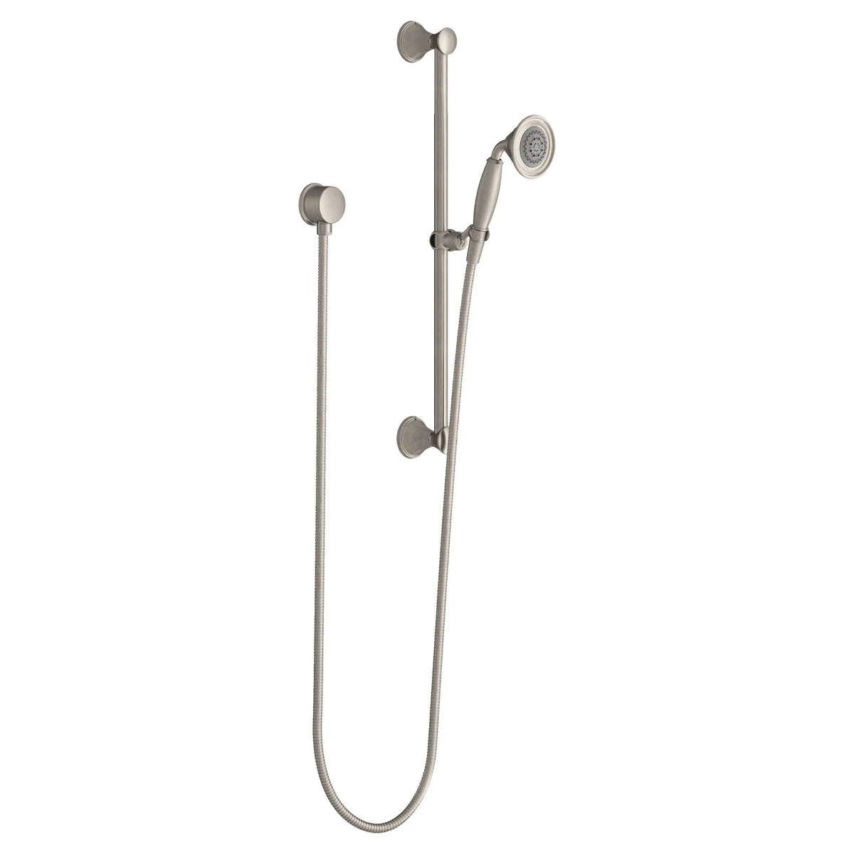 DXV Fitzgerald Personal Hand Shower Set with Adjustable 24 in. Slide Bar in Brushed Nickel (D35160780.144)