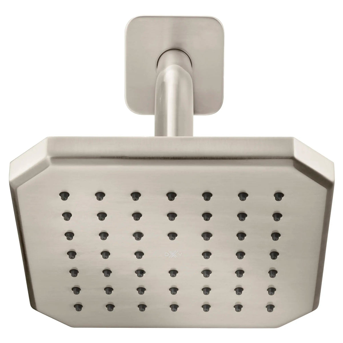 DXV Belshire Single Function 6 in. Square Showerhead in Brushed Nickel (D35170106.144)