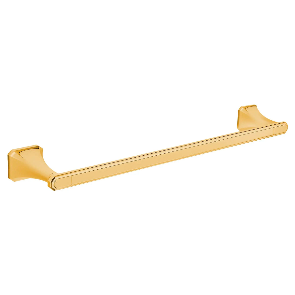 DXV Belshire 18 in. Towel Rack in Satin Brass (D35170180.427)